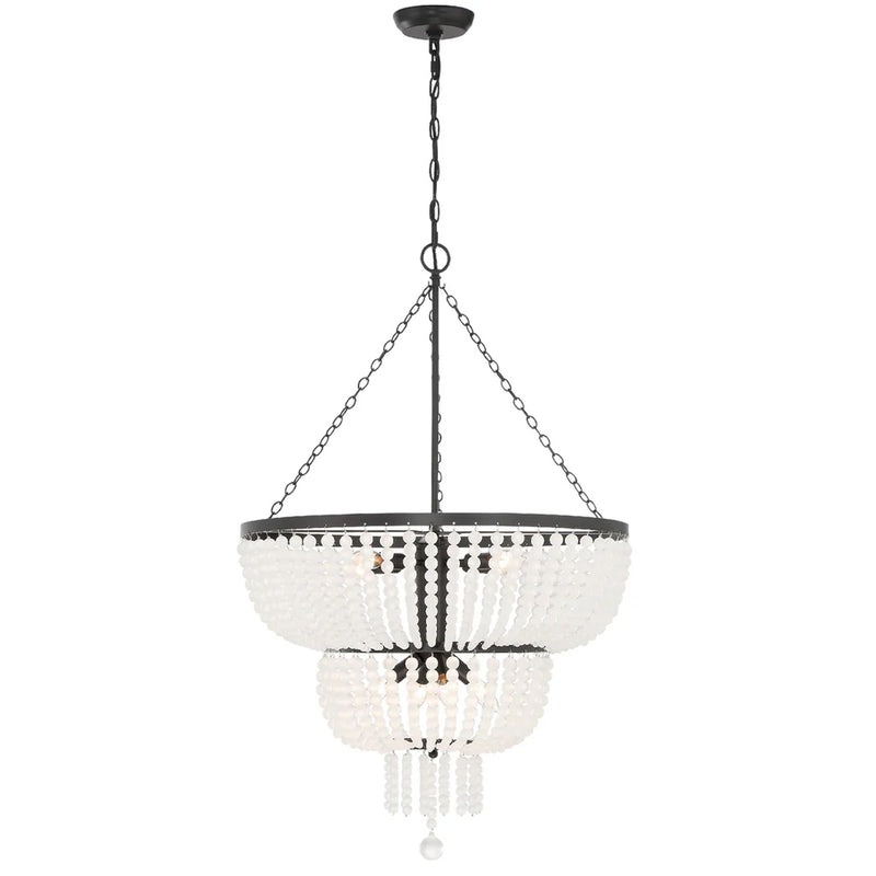 Crystorama Rylee 8-Light Two Tier Chandelier