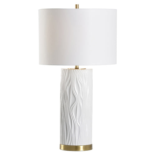 Wildwood Satin Folds Table Lamp