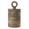 Mango Wood Canister