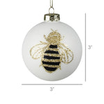 Bee Sphere Ornament Set of 3