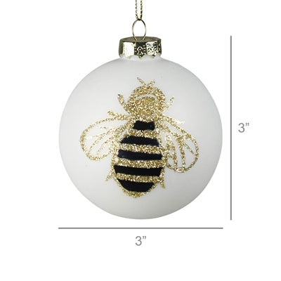 Bee Sphere Ornament Set of 3