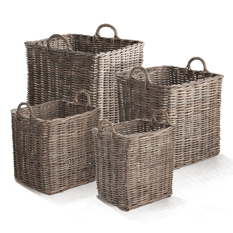 Normandy Square Apple Basket Set of 4