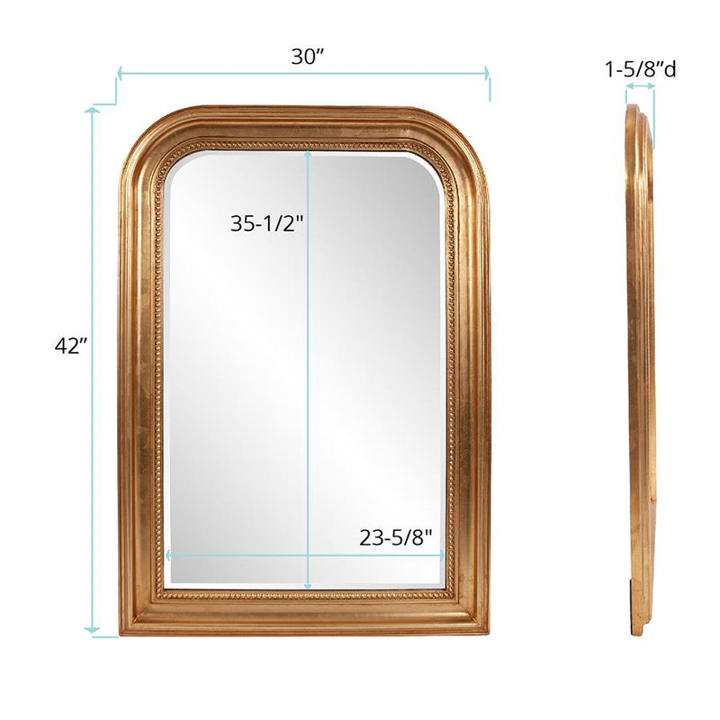 French Philippe Vanity Wall Mirror