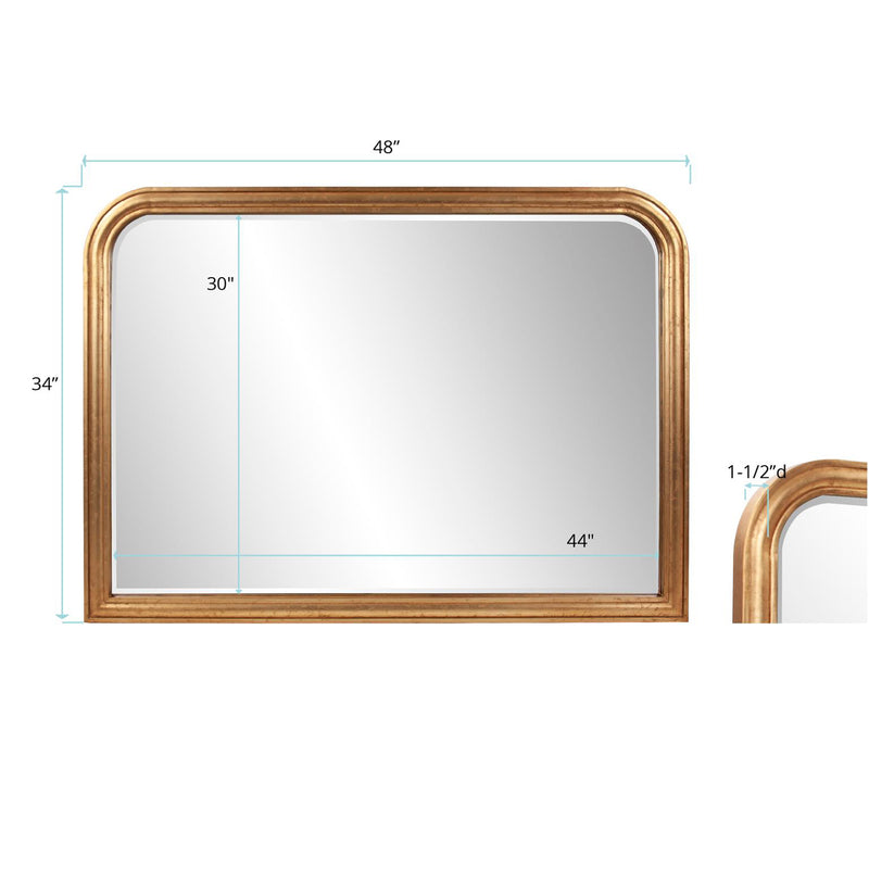 French Philippe Mantel Mirror