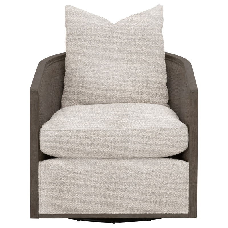 McGuire Swivel Club Chair