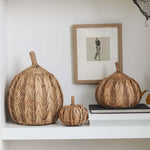 Woven Pumpkin Accent Set of 3