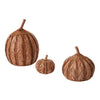 Woven Pumpkin Accent Set of 3