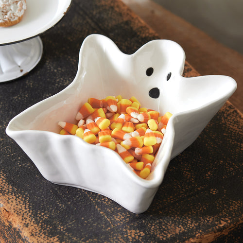 Porcelain Ghost Candy Dish