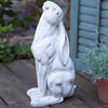 Gazing Hare Garden Statue