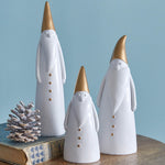 Holiday Gnomes Sculpture Set of 3