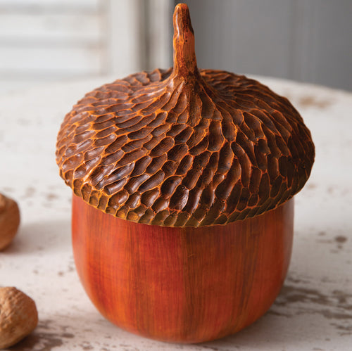 Acorn Trinket Box