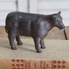 Rustic Cow Sculpture Set of 4