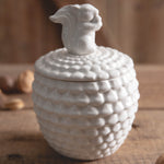 Squirrel Porcelain Canister