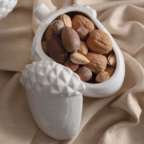 Ceramic Acorn Jar