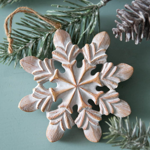 Snowflake Ornament Set of 4