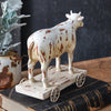 Toy Cow Decorative Sculpture