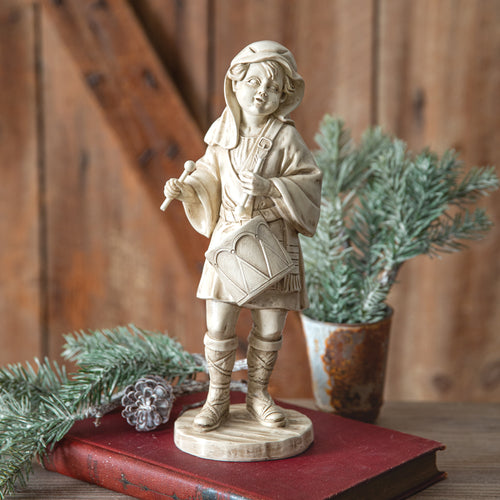 Drummer Boy Resin Statue