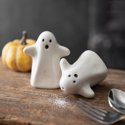 Ghost Salt and Pepper Shakers