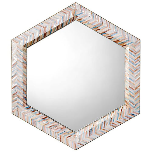 Jamie Young Academy Hexagon Wall Mirror