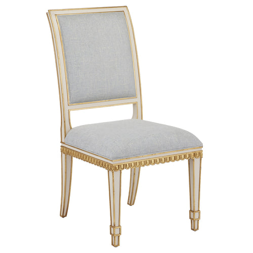 Currey & Co Ines Ivory Chair