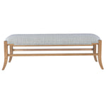 Currey & Co Melanie Blonde Bench