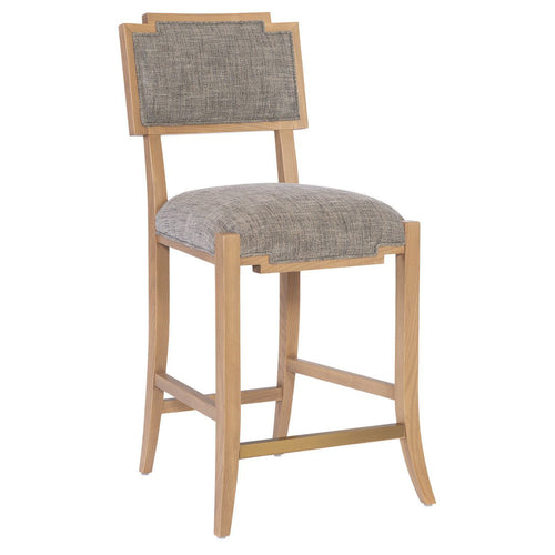 Currey & Co Melanie Blonde Counter Stool