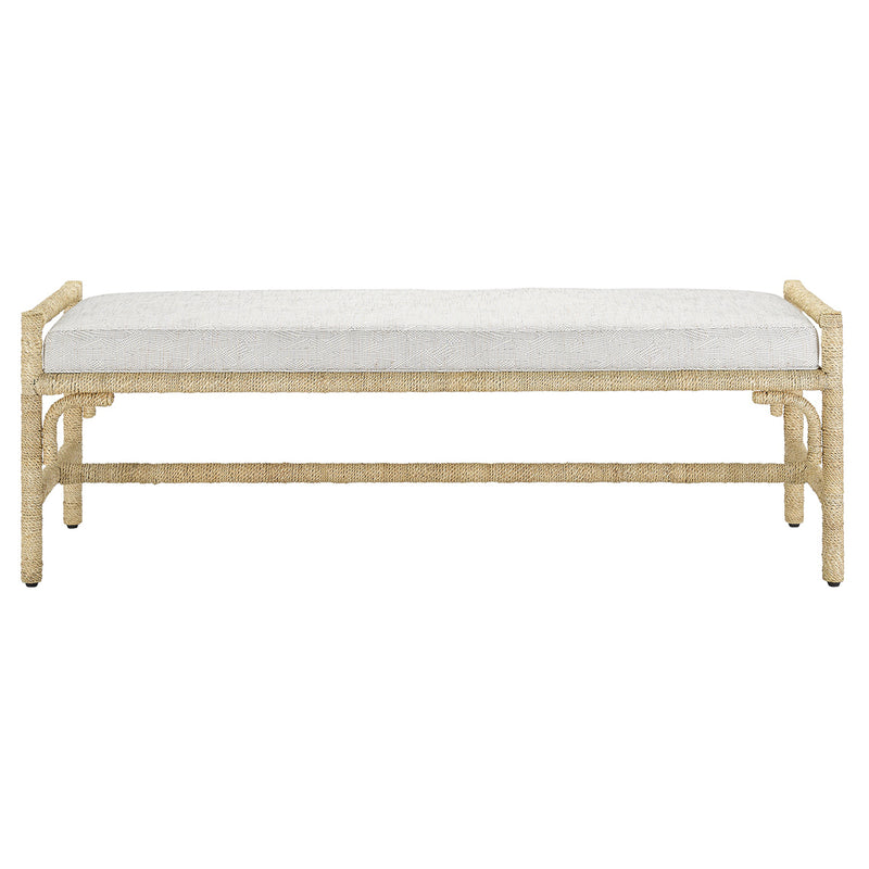 Currey & Co Olisa Pearl Bench