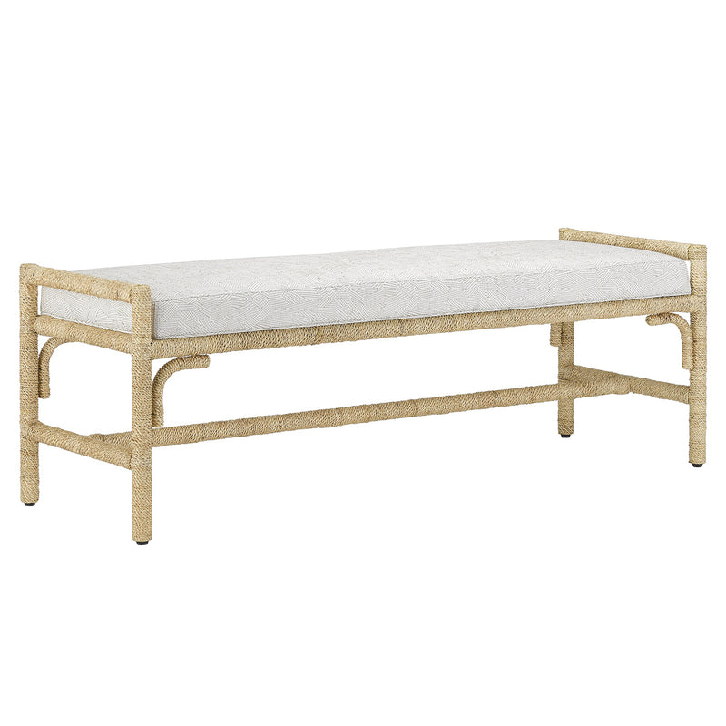 Currey & Co Olisa Pearl Bench