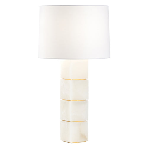 Chelsea House Stacked Alabaster Table Lamp