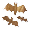 Winged Bat Wall Decor Set of 18