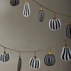 Banded Pumpkin Garland