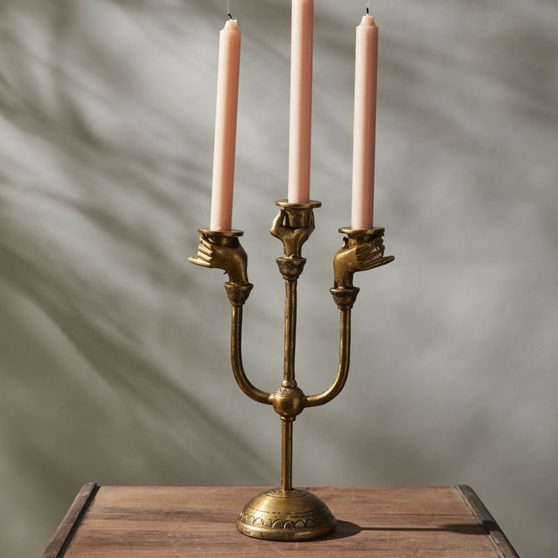 Haunted Hands Candelabra