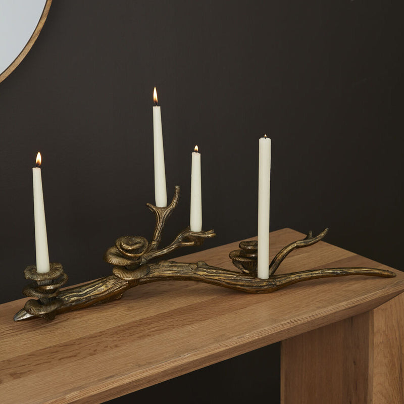 Oyster Mushroom Candleholder