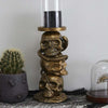 Skull Tower Candleholder