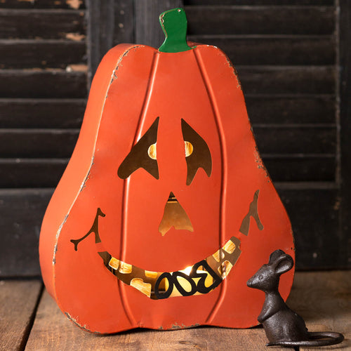 Jack-O'-Lantern Large Candle Holder