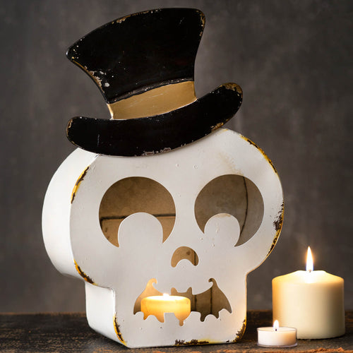 Skeleton Candle Holder