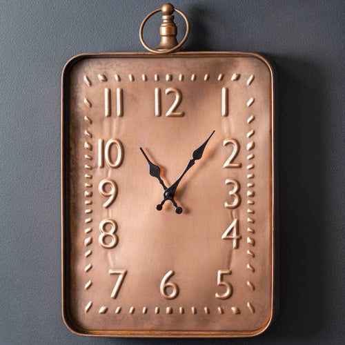 Copper Wall Clock