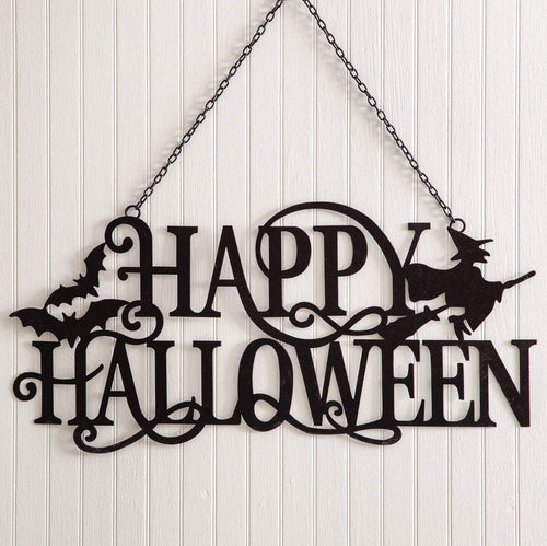 Happy Halloween Hanging Sign