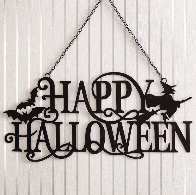 Happy Halloween Hanging Sign