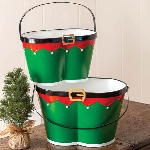 Elf Pants Bucket Set of 2