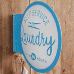 Self Service Laundry Wall Art