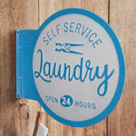 Self Service Laundry Wall Art