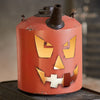 Carved Pumpkin Fuel Can Luminary