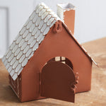 Gingerbread Cottage Metal Candleholder