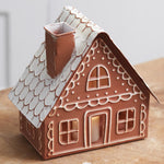 Gingerbread Cottage Metal Candleholder