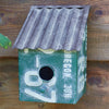 Slanted License Plate Birdhouse