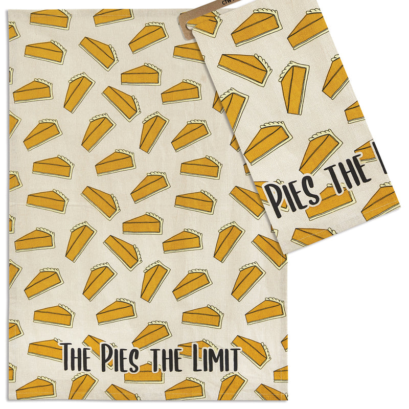 The Pies the Limit Tea Towel Set of 4