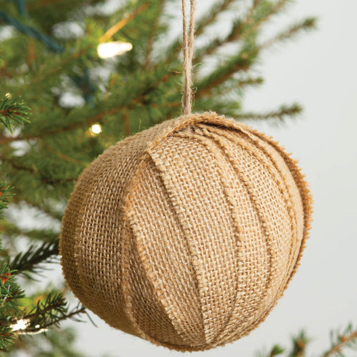 Burlap Fabric Ornament