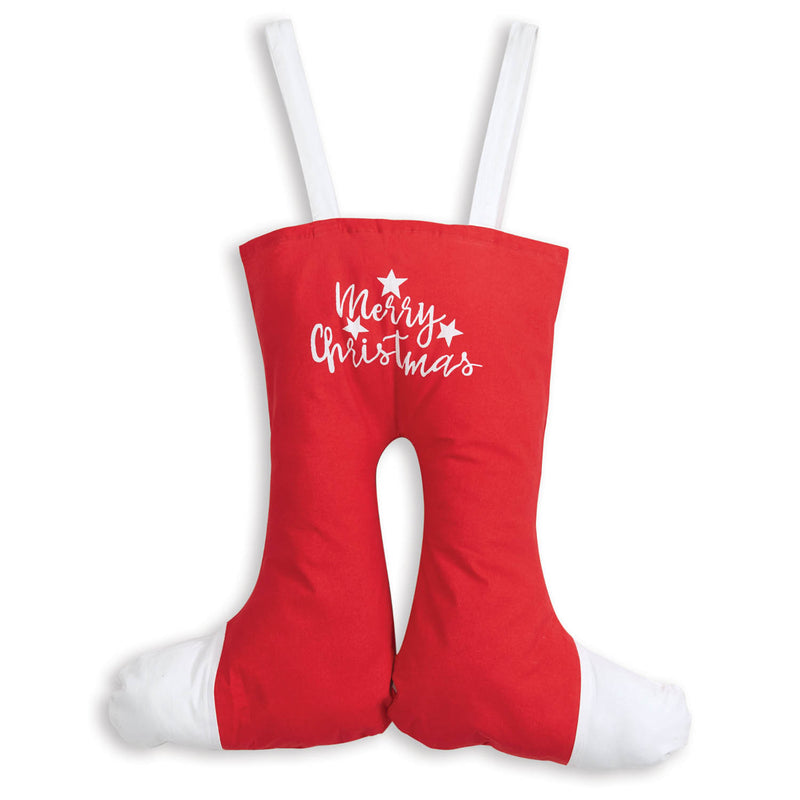 Santa Pants Double Christmas Stocking