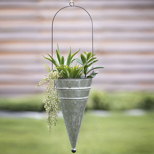 Hanging Flower Cone Planter